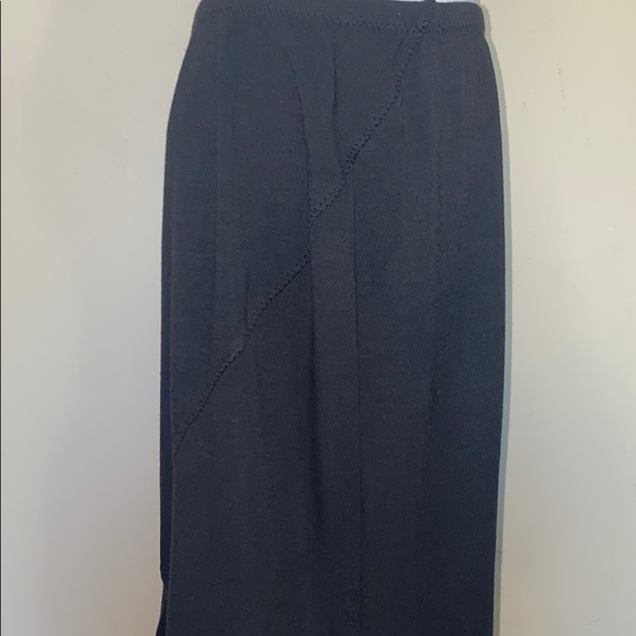 Eileen Fisher Viscose Wool Blend Flared Bottom M - Picture 4 of 8
